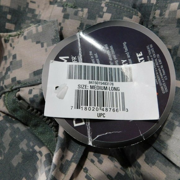 Defender M Army Combat Uniform Medium Long Shirt - Picture 7 of 8